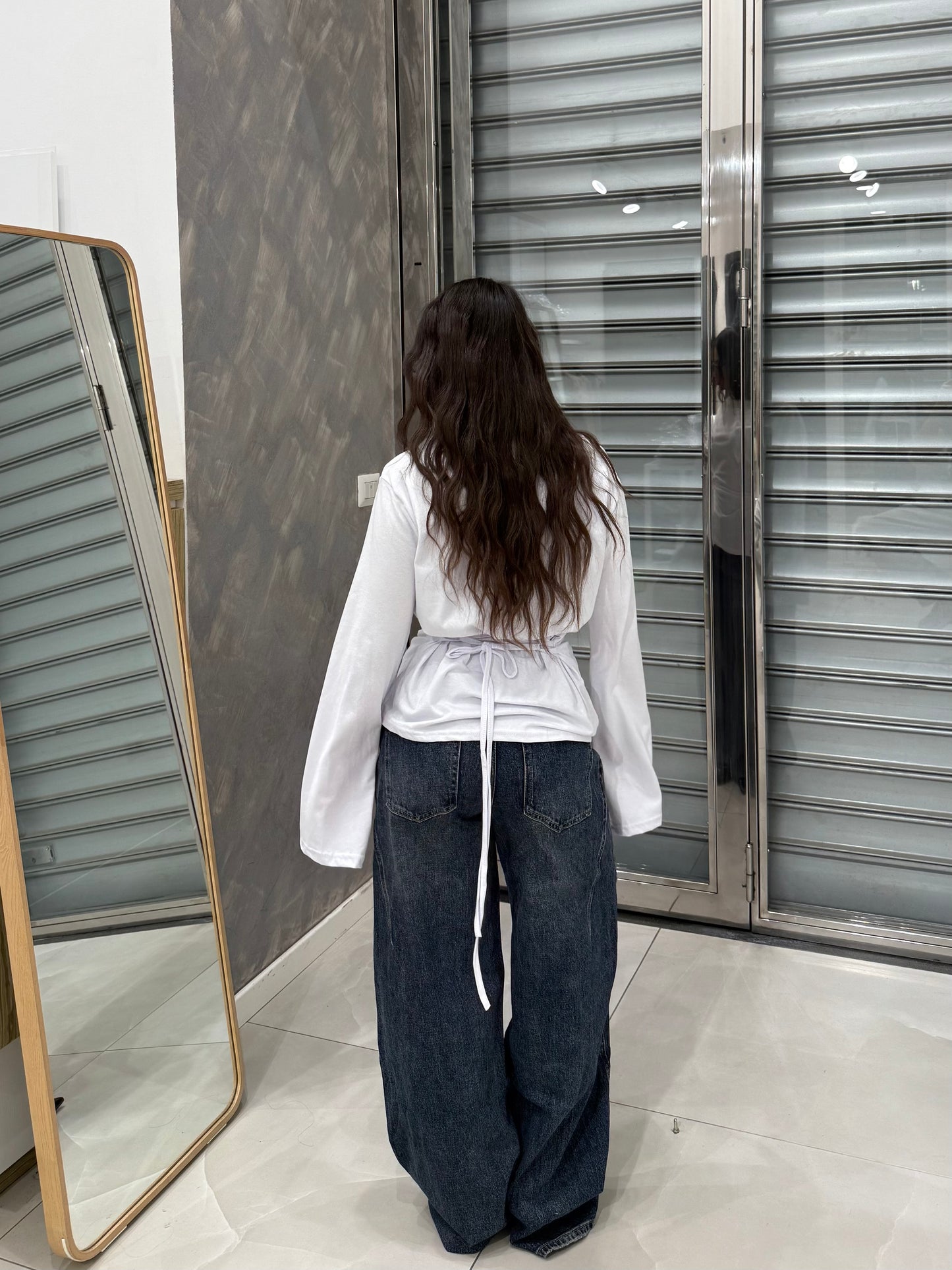 MAGLIA LACES BIANCA