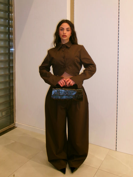 COMPLETO JAPAN MARRONE