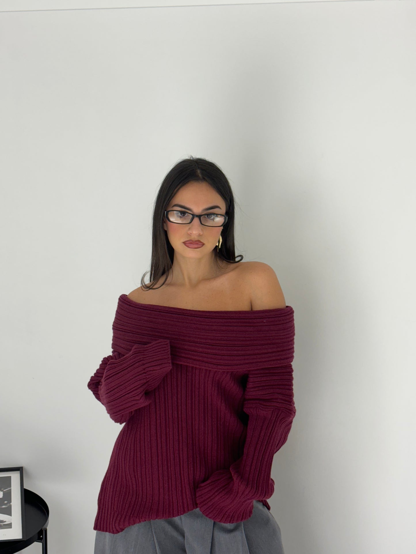 Maglione HEAVY wine