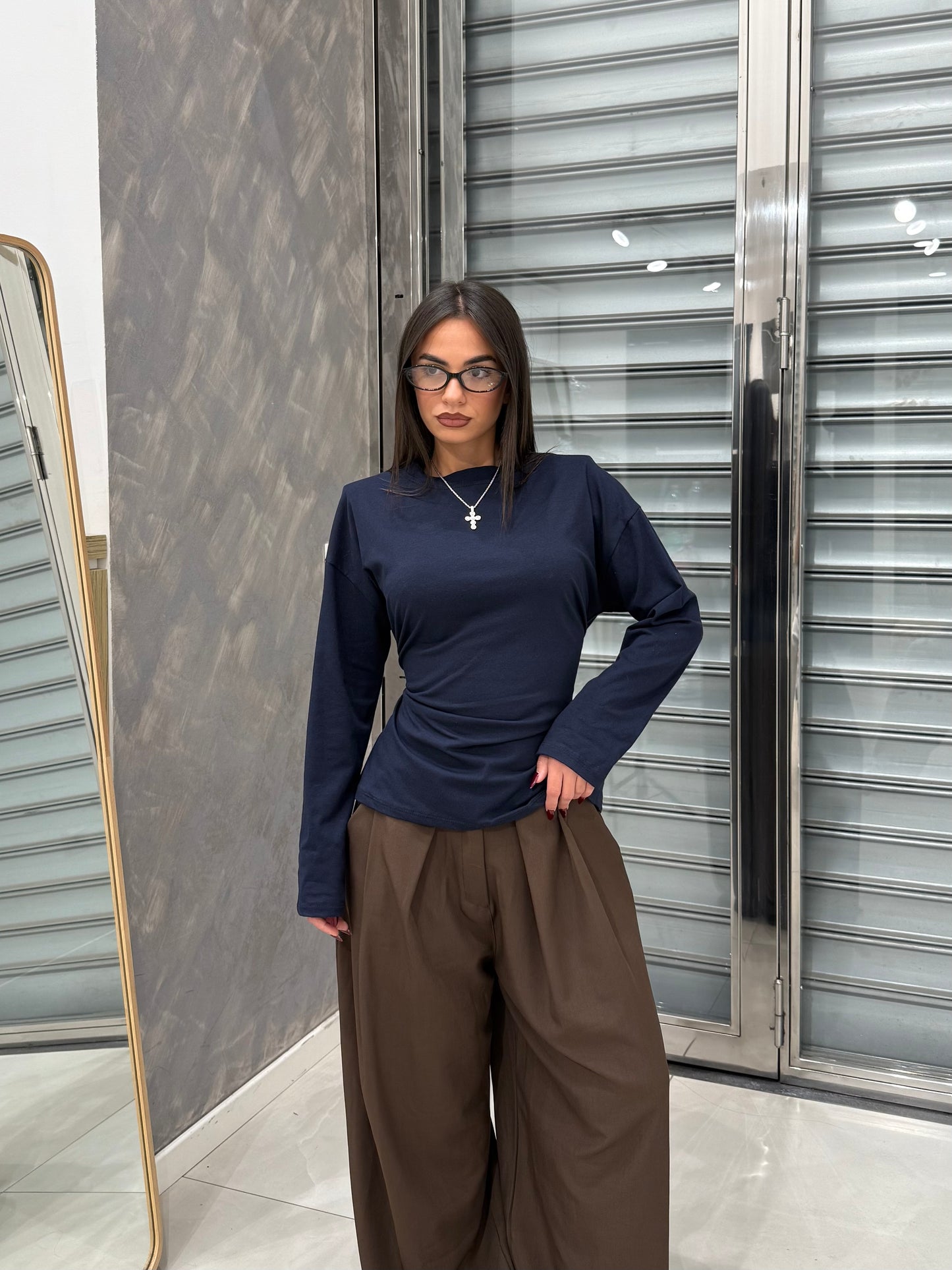 SHIRT BUSTINO NAVY