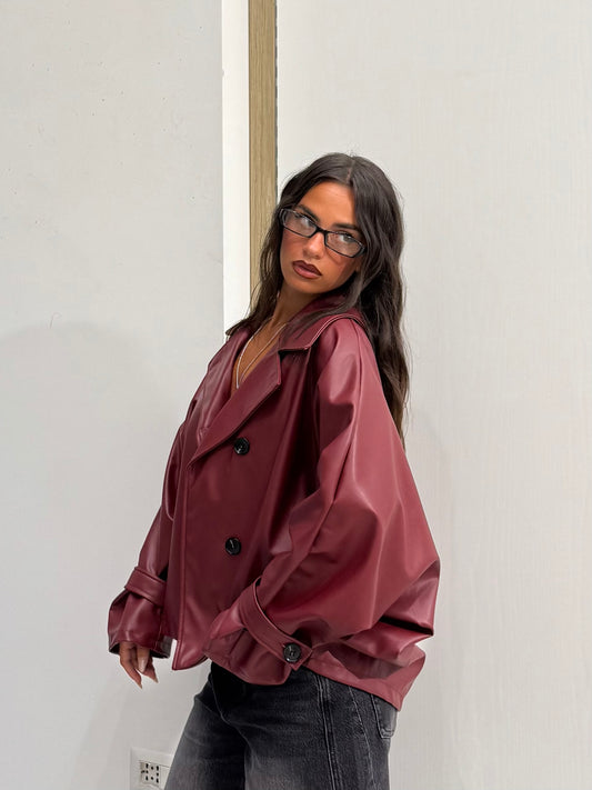 CROP TRENCH IN ECOPELLE WINE