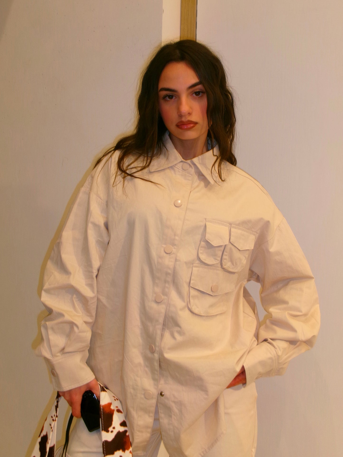 CAMICIA OUTSIDER PANNA